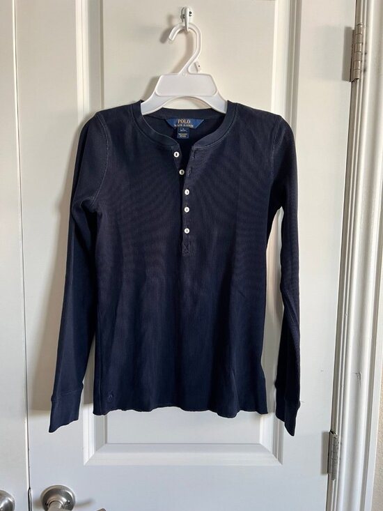 Polo Ralph Lauren Other - Polo Ralph Lauren Girls Henley Longsleeve Top